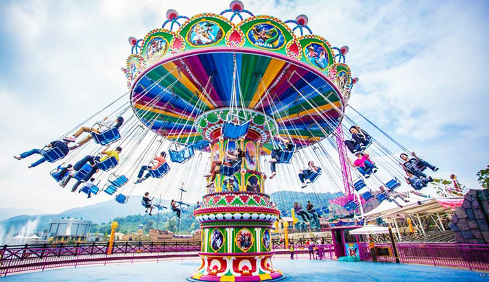 Chair swing rides for amusement park 