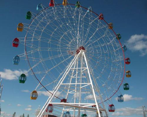 Big ferris wheel ride 
